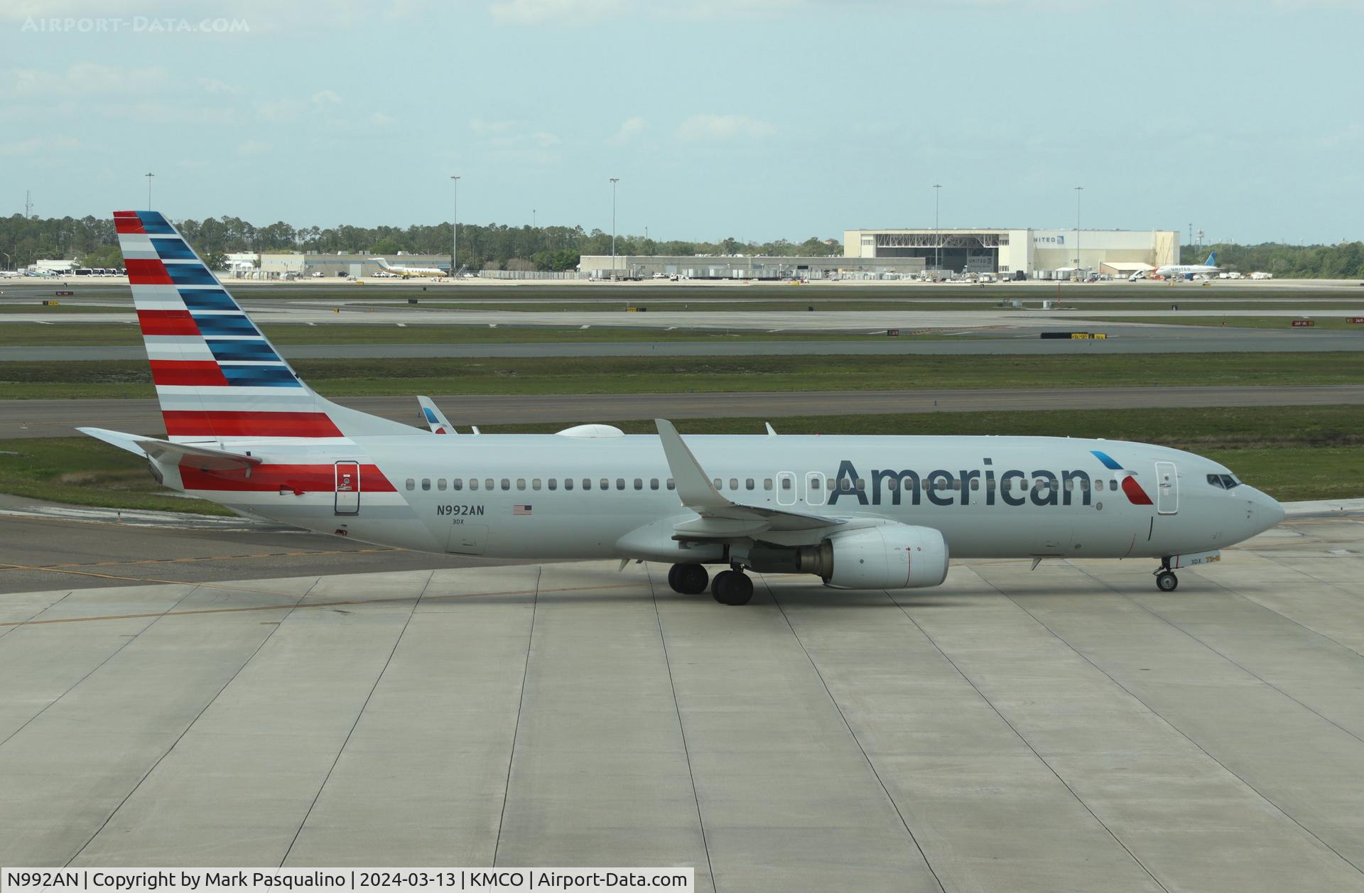 N992AN, 2009 Boeing 737-823 C/N 31071, Boeing 737-823