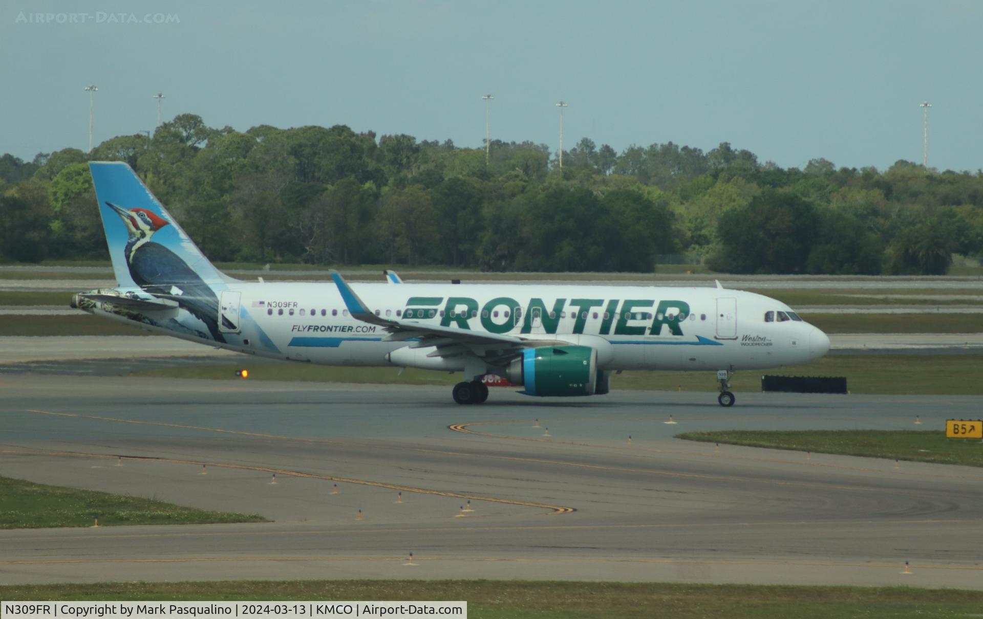 N309FR, 2017 Airbus A320-251N C/N 7555, Airbus A320-251N