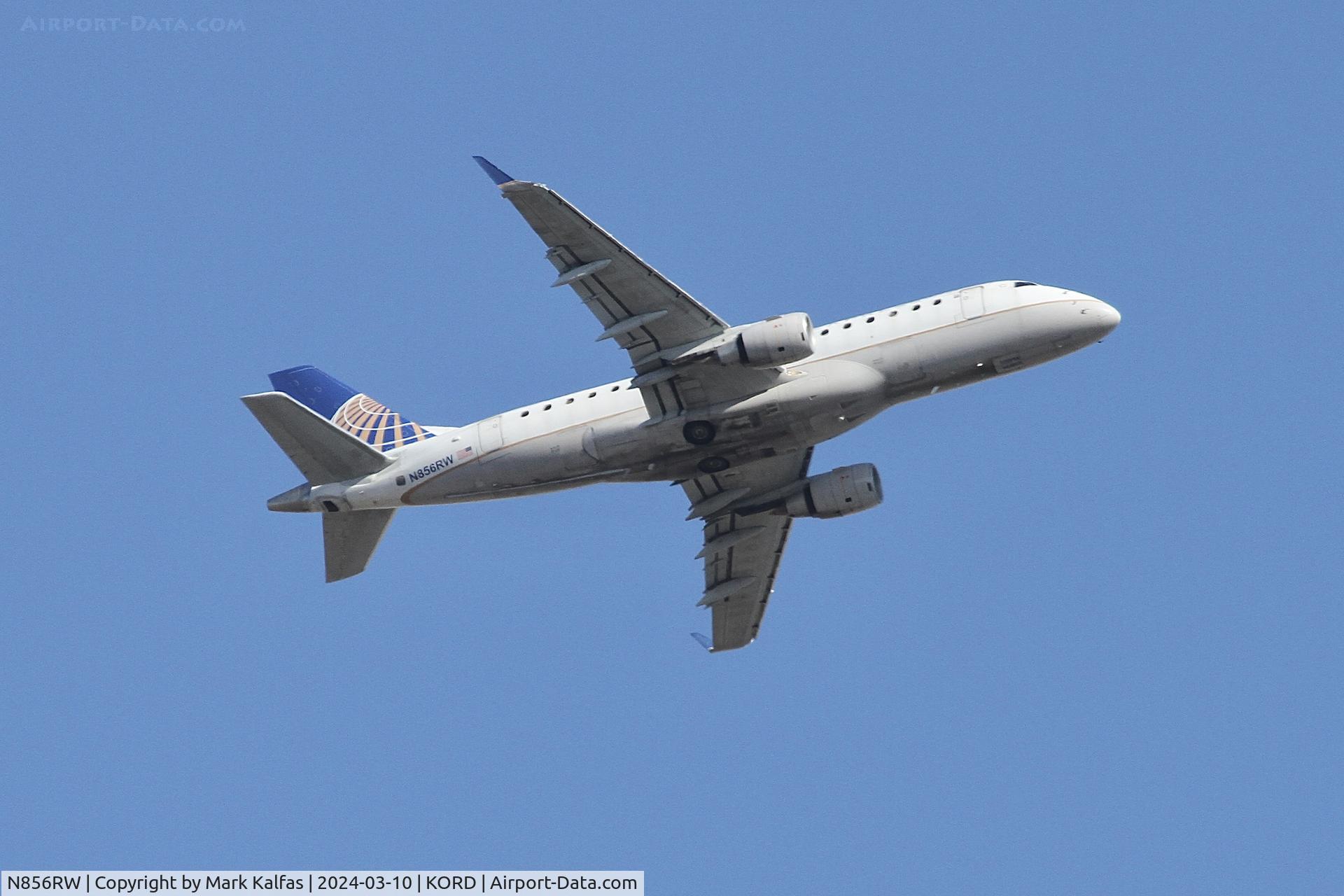 N856RW, 2005 Embraer 170SE (ERJ-170-100SE) C/N 17000078, E170 Republic Airways/United Express Embraer ERJ 170-100 SE ORD-LEX