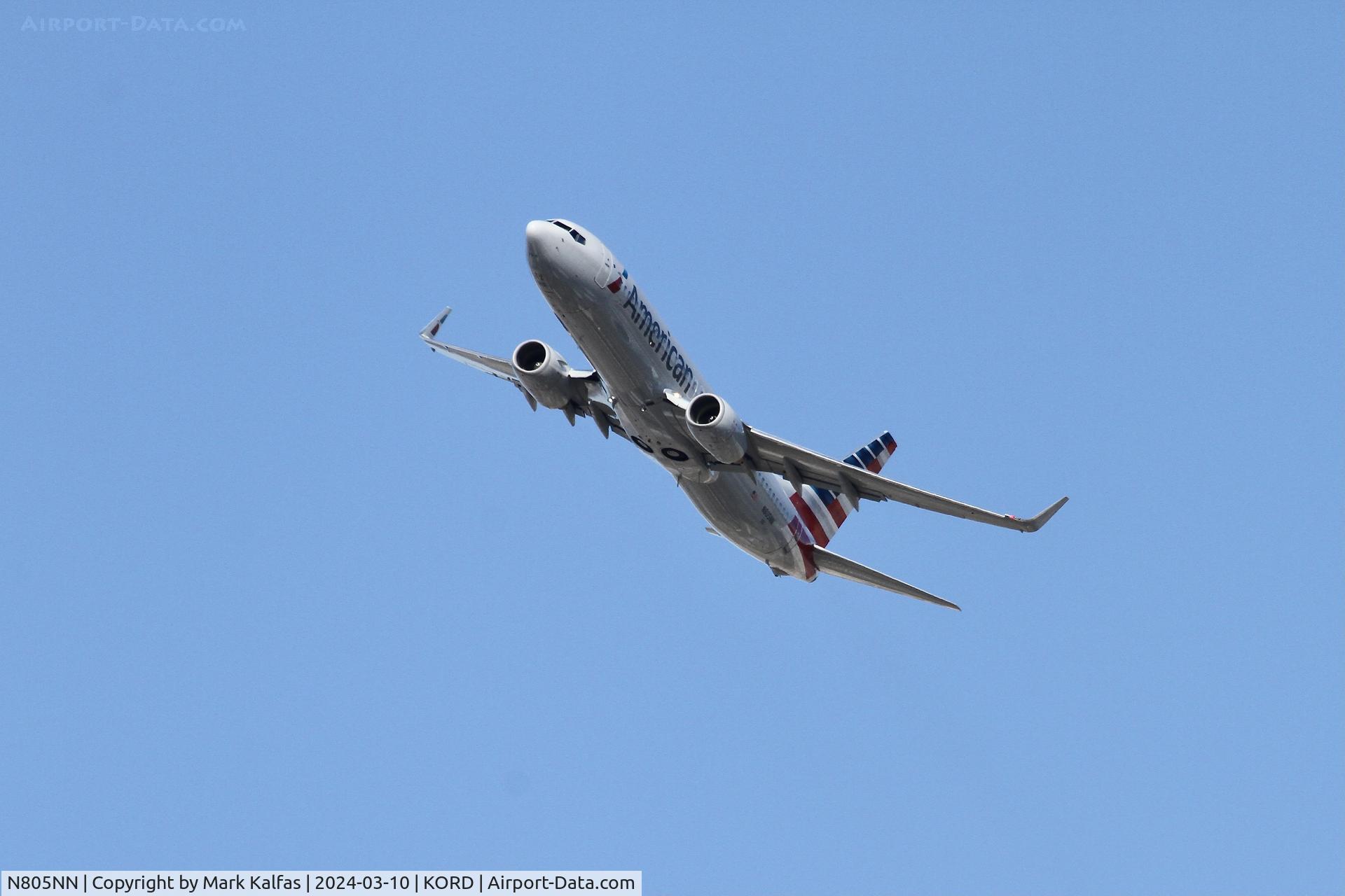 N805NN, 2009 Boeing 737-823 C/N 31075, B738 American Airlines Boeing 737-823 N805NN AAL2839 ORD-DFW