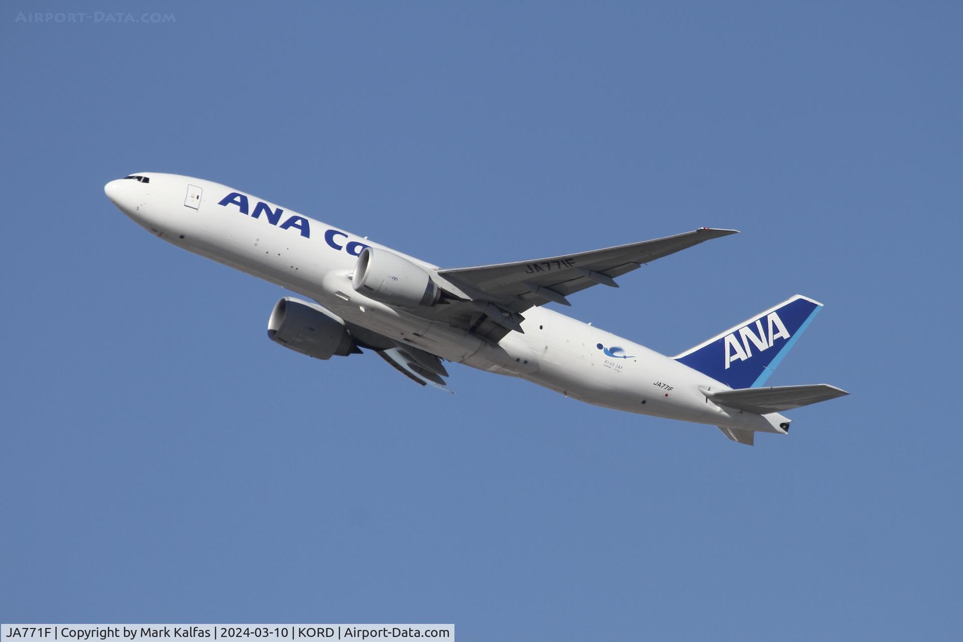 JA771F, 2018 Boeing 777-F C/N 65756, B77L ANA CARGO BOEING 777-200LR JA771F ANA8401 ORD-RJAA