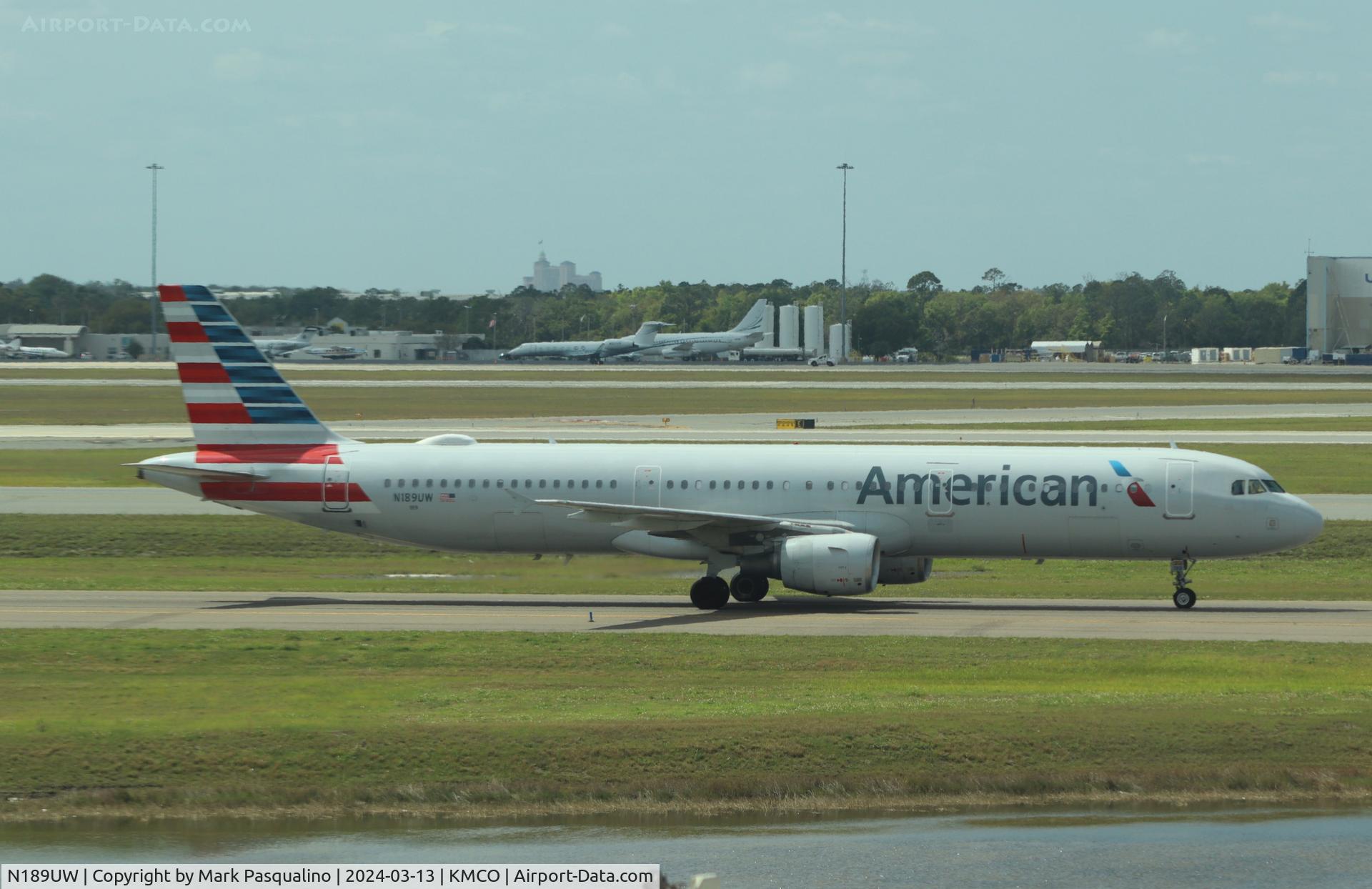 N189UW, 2001 Airbus A321-211 C/N 1425, Airbus A321-211