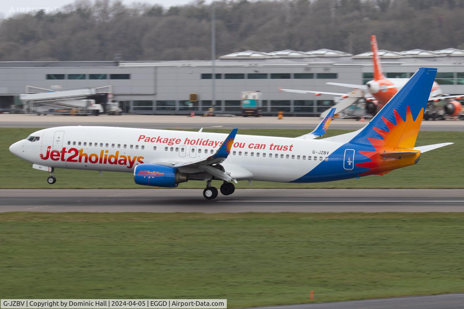 G-JZBV, 2008 Boeing 737-85P C/N 35707, BRS 05/04/24