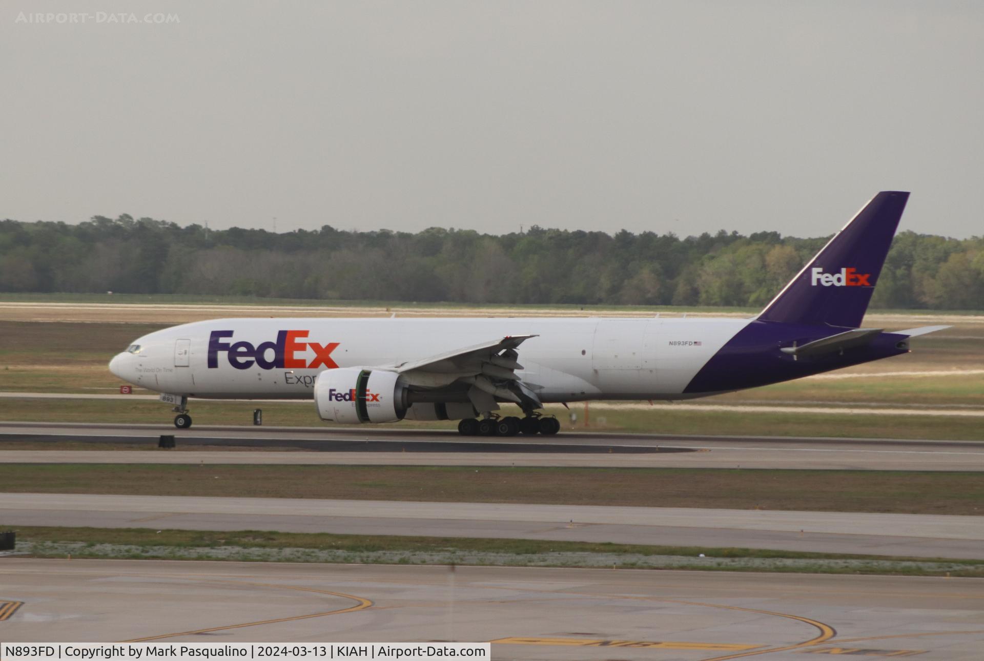 N893FD, 2019 Boeing 777F C/N 41736, Boeing 777FBT