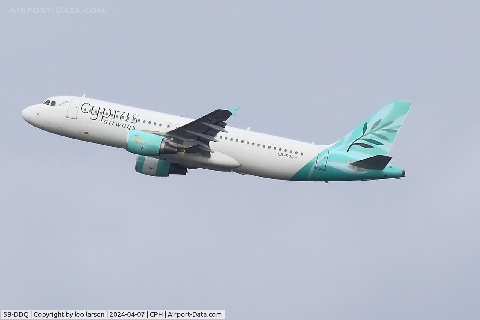 5B-DDQ, 2009 Airbus A320-214 C/N 4055, Copenhagen 7.4.2024