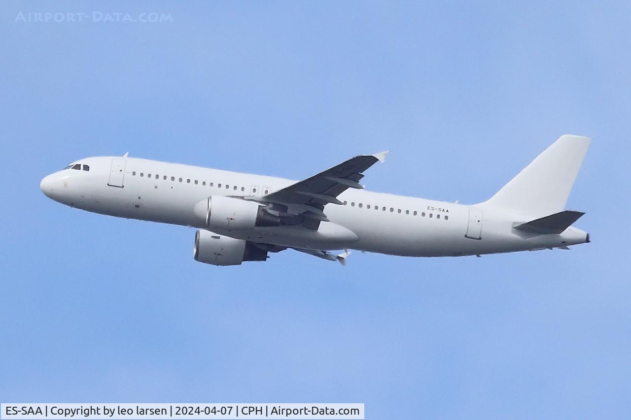 ES-SAA, 2008 Airbus A320-214 C/N 3631, Copenhagen 7.4.2024