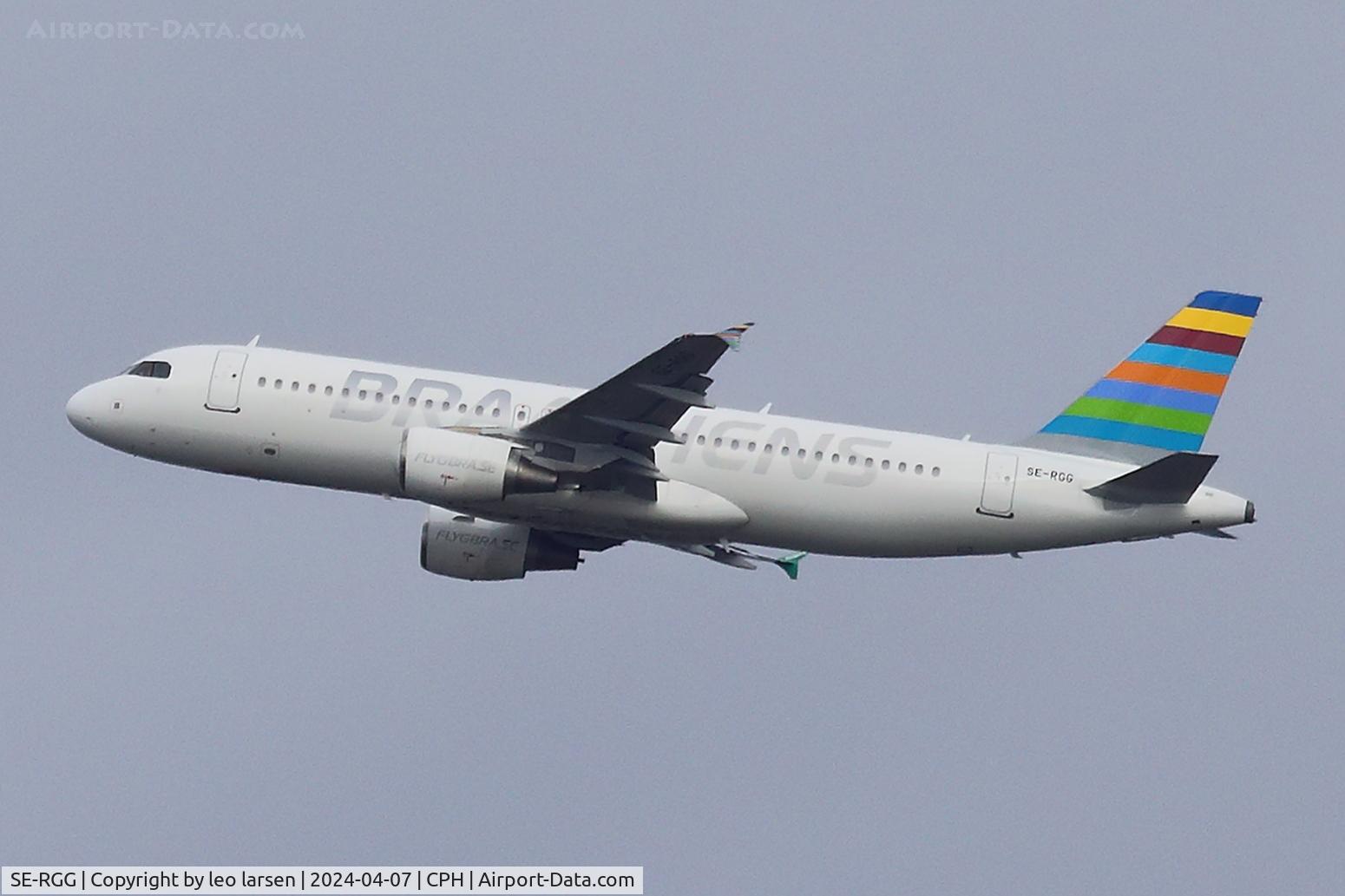 SE-RGG, 2007 Airbus A320-214 C/N 3312, Copenhagen 7.4.2024