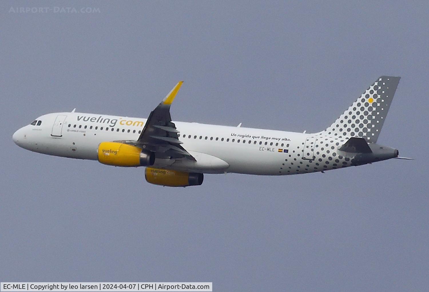 EC-MLE, 2016 Airbus A320-232 C/N 7109, Copenhagen 7.4.2024