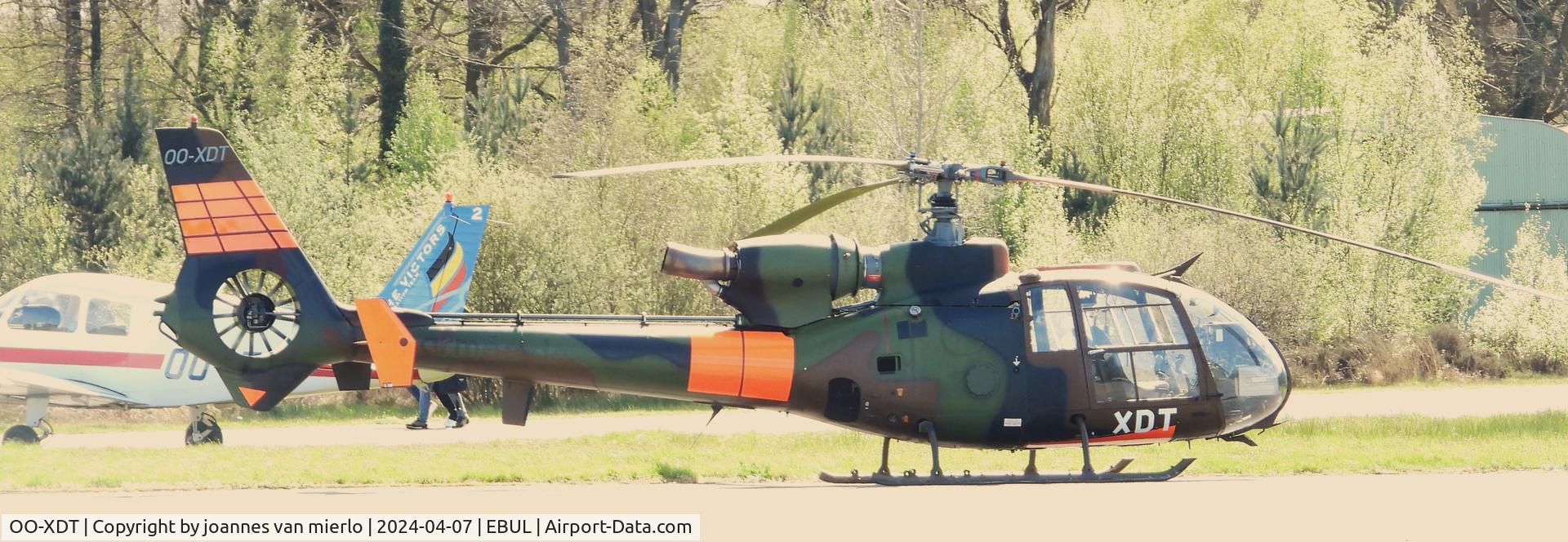 OO-XDT, 1984 Aèrospatiale SA-342M Gazelle C/N 2103, ex-slide