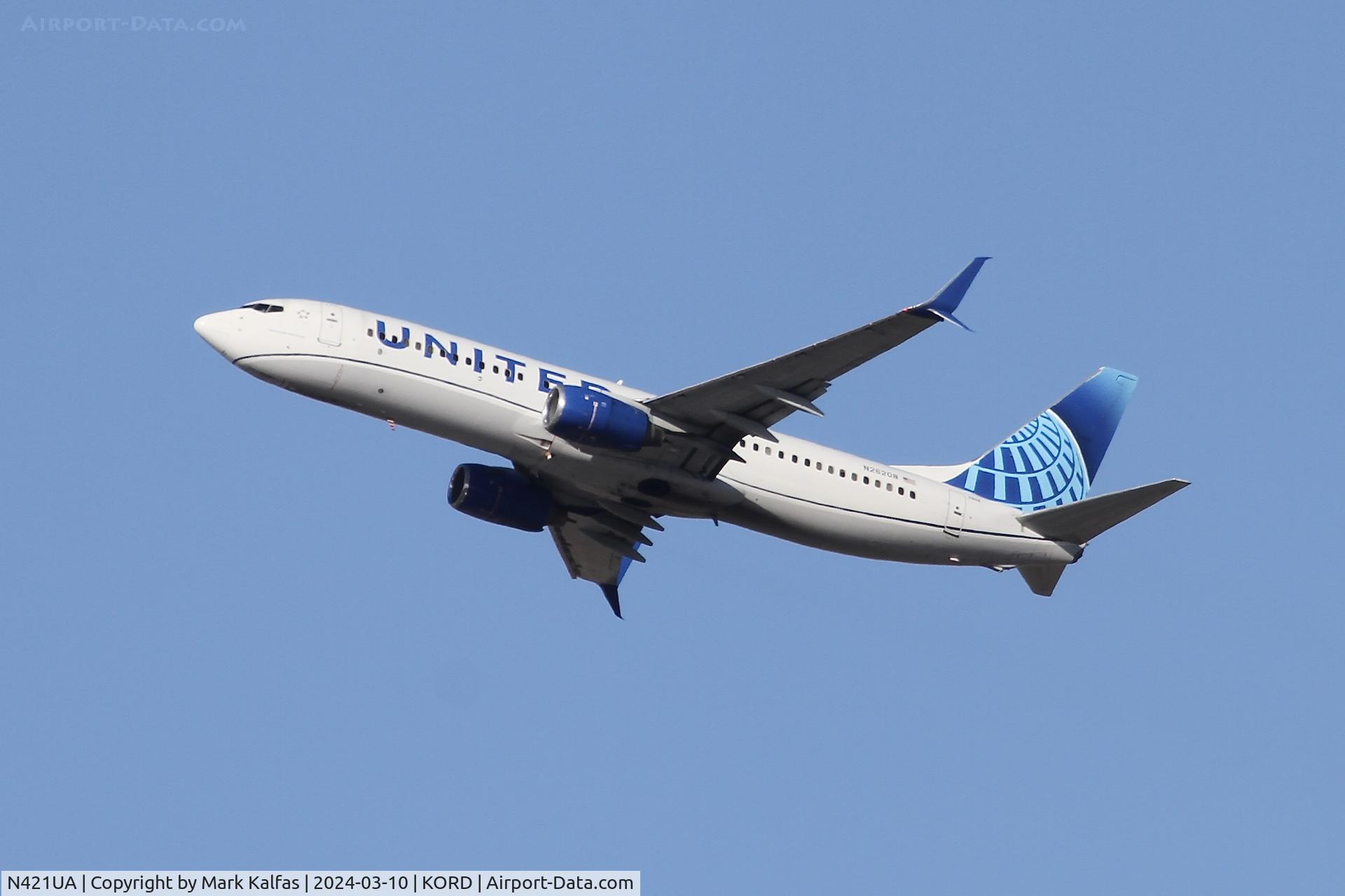 N421UA, 1994 Airbus A320-232 C/N 500, A320 United Airlines Airbus A320-232 N421UA UAL2421 ORD-MCI