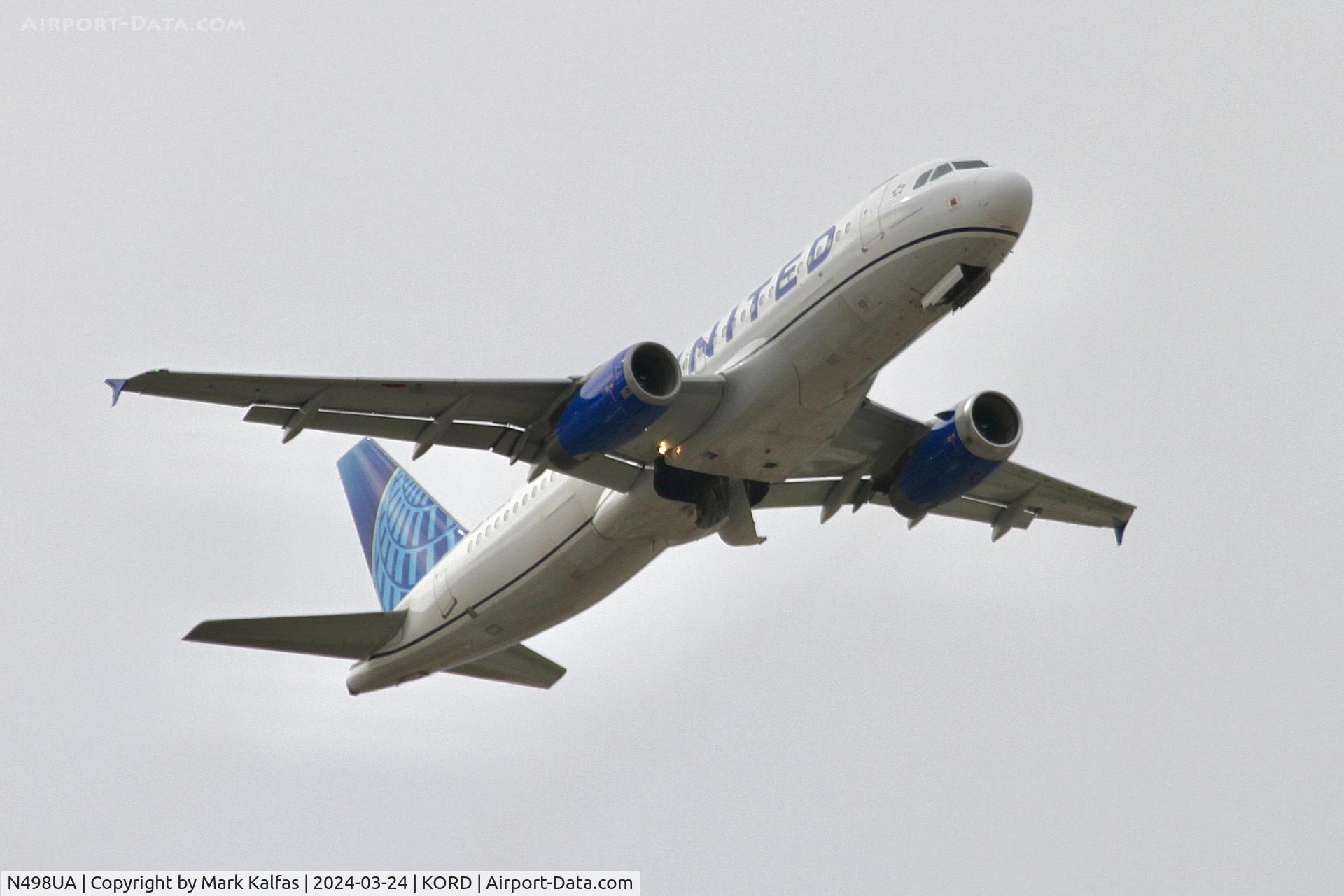 N498UA, 2002 Airbus A320-232 C/N 1865, A320 United Airlines Airbus A320-232 N498UA UAL793 ORD-DFW