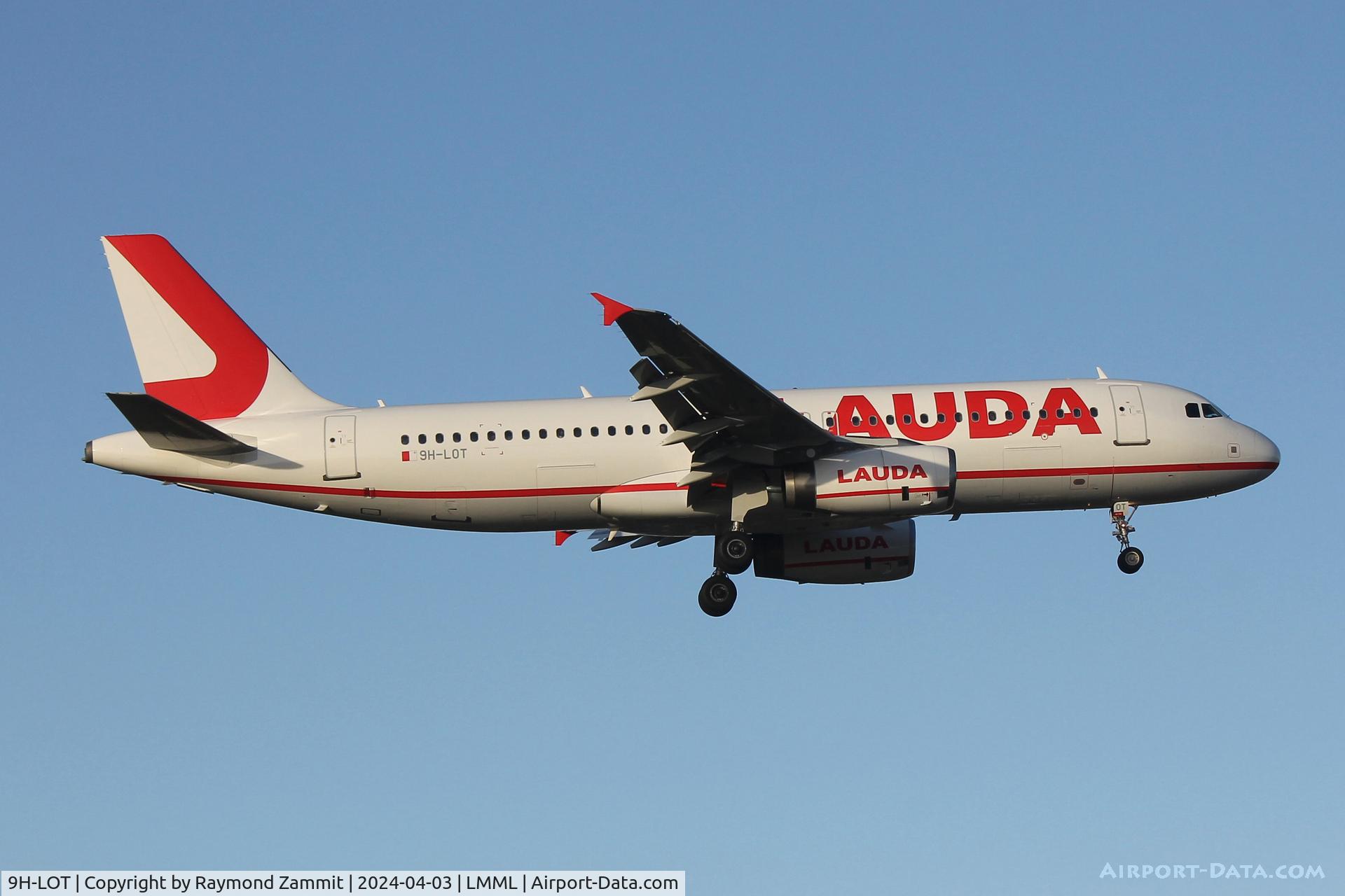 9H-LOT, 2005 Airbus A320-232 C/N 2522, A320 9H-LOT Lauda Europe