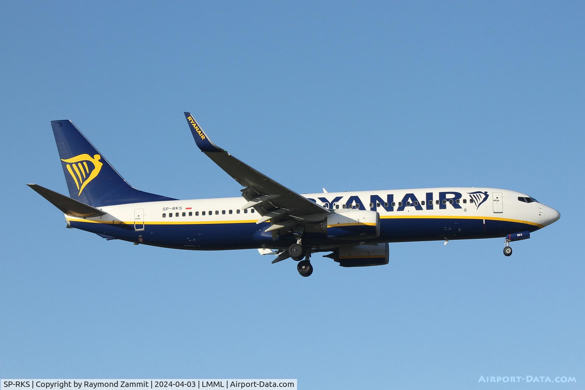 SP-RKS, 2015 Boeing 737-8AS C/N 44704, B737-800 SP-RKS Ryanair Sun