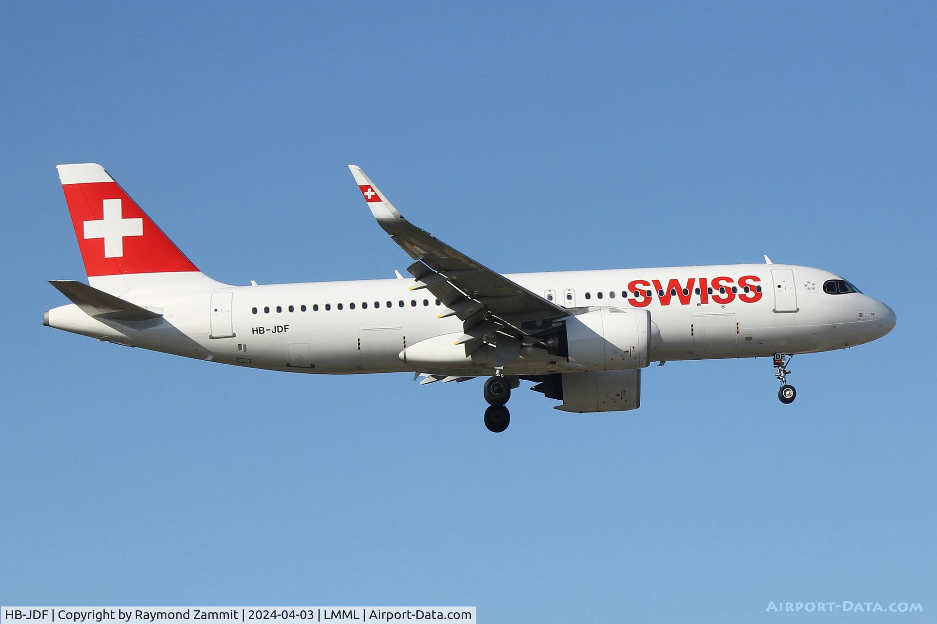 HB-JDF, 2022 Airbus A320-271N C/N 10735, A320Neo HB-JDF Swiss