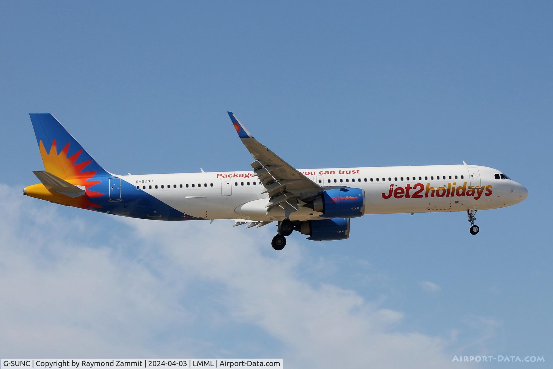 G-SUNC, Airbus 321-251NX C/N 11489, A321Neo G-SUNC Jet2Com