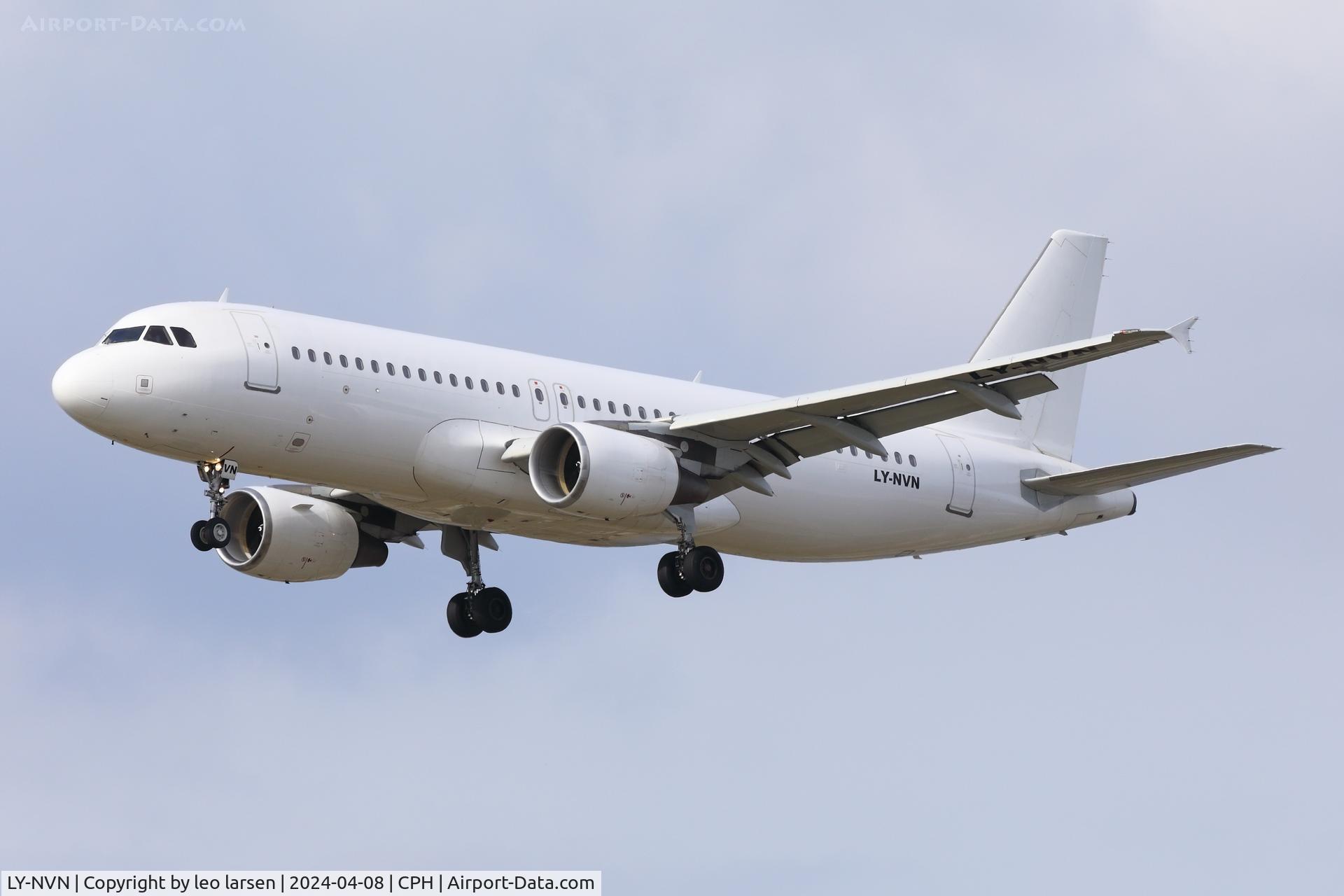 LY-NVN, 2010 Airbus A320-214 C/N 4448, Copenhagen 8.4.2024