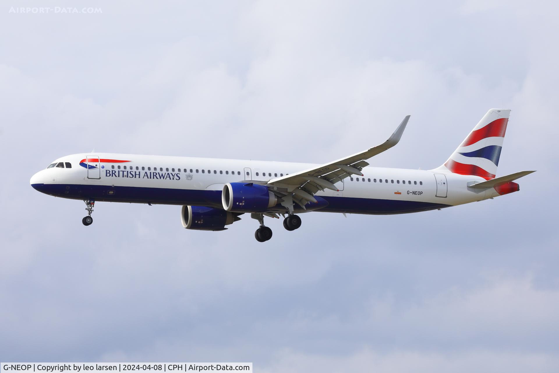 G-NEOP, 2019 Airbus A321-251NX C/N 8469, Copenhagen 8.4.2024-
