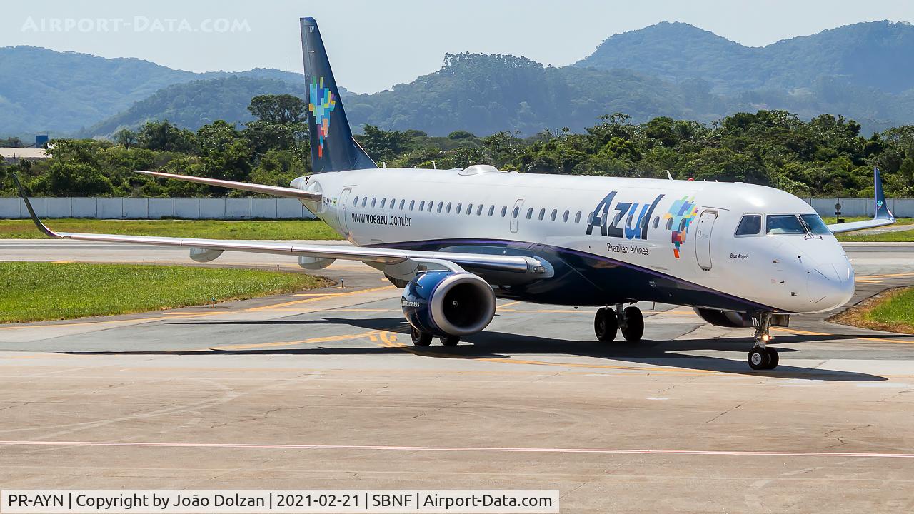 PR-AYN, 2010 Embraer 195AR (ERJ-190-200IGW) C/N 19000386, SBNF airport.