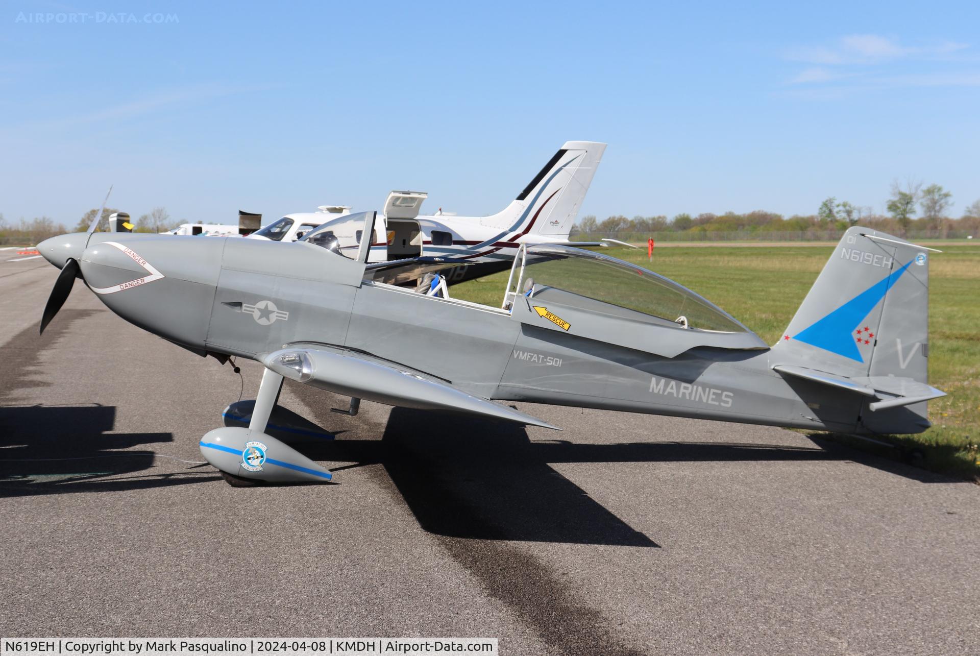 N619EH, 2018 Vans RV-8 C/N 83260, Vans RV-8