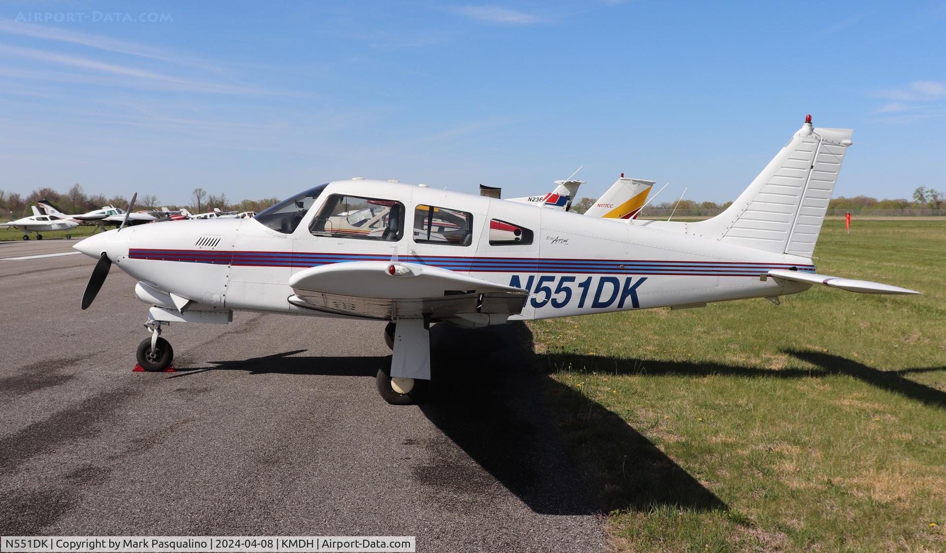 N551DK, 1978 Piper PA-28R-201T Cherokee Arrow III C/N 28R-7803279, Piper PA-28R-201T