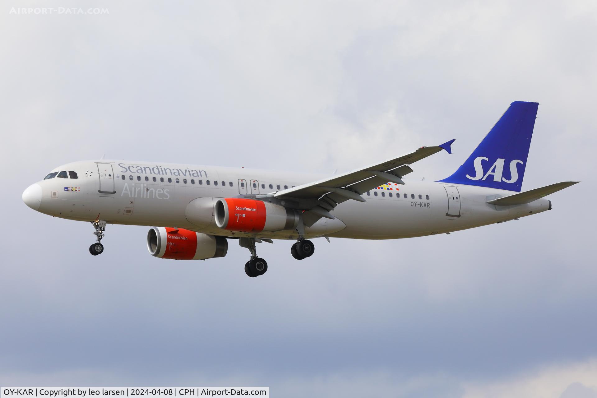 OY-KAR, 2007 Airbus A320-232 C/N 3159, Copenhagen 8.4.2024
