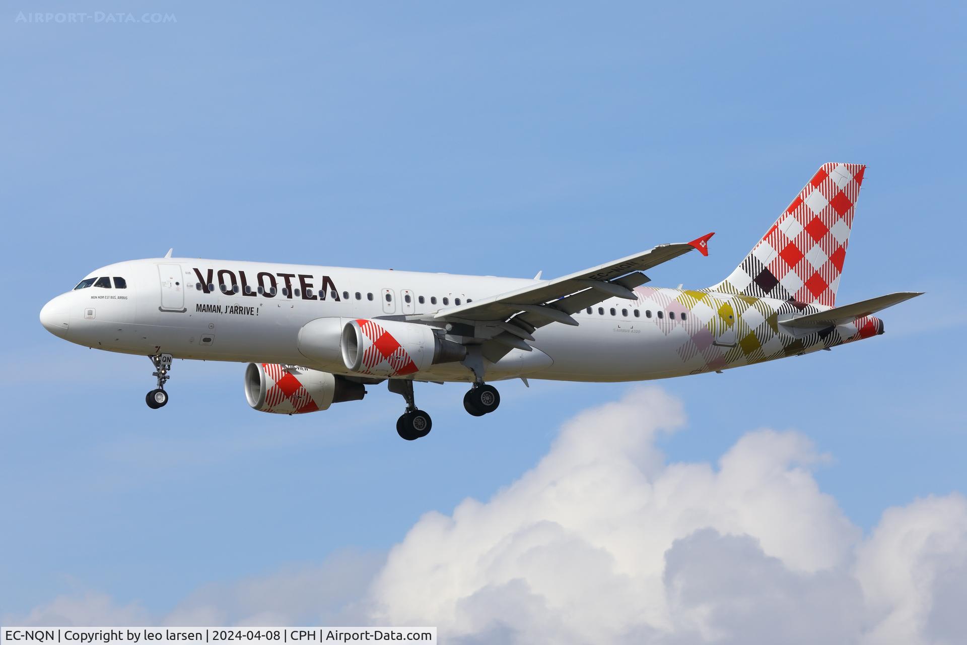EC-NQN, 2011 Airbus A320-214 C/N 4675, Copenhagen 8.4.2024