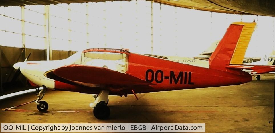 OO-MIL, Morane-Saulnier MS-885 Super Rallye C/N 5390, ex-slide