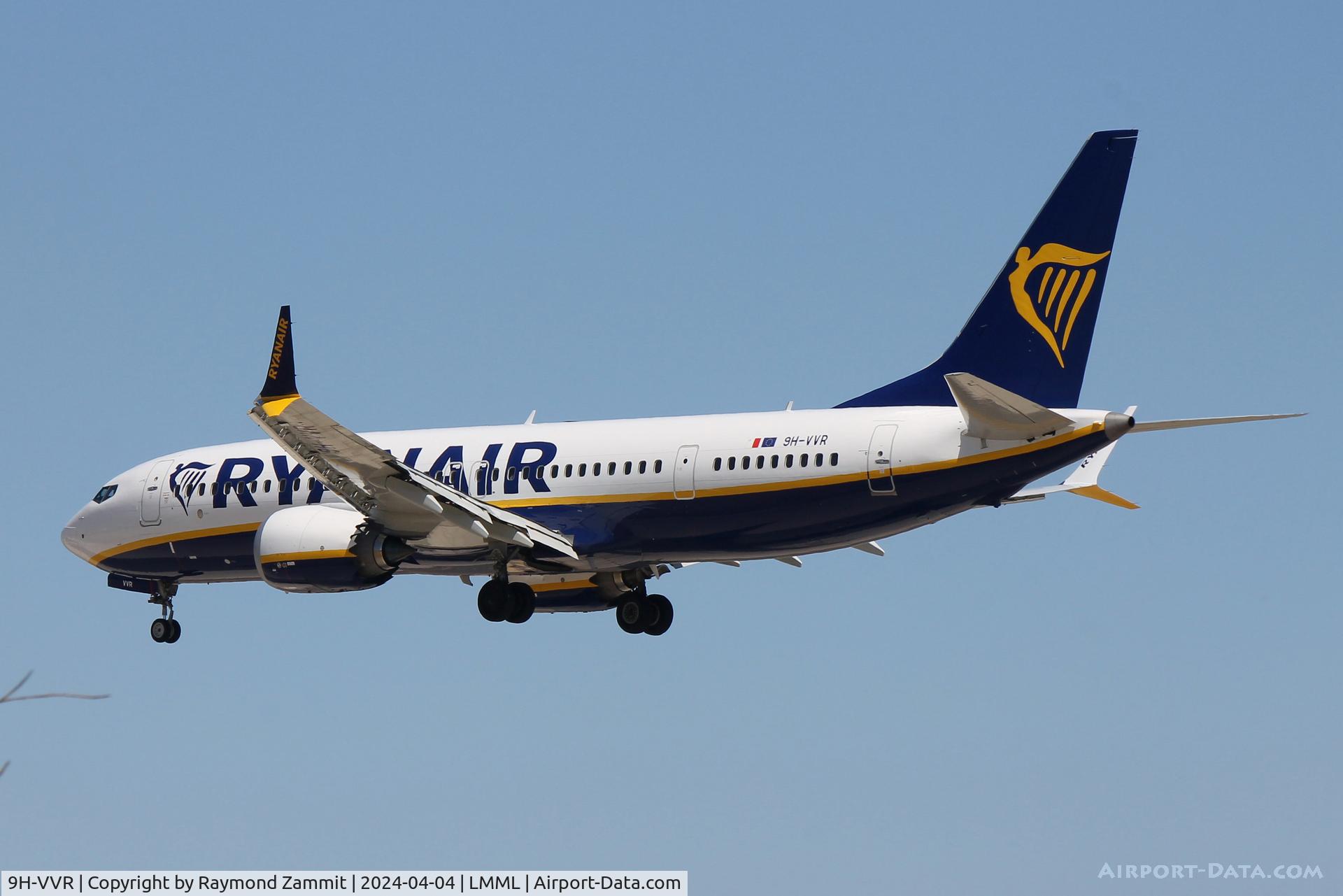 9H-VVR, 2024 Boeing 737-8 MAX C/N 67098, B737-8 MAX 9H-VVR Malta Air