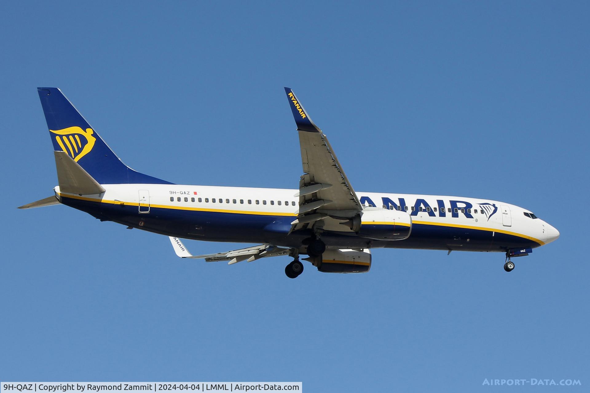 9H-QAZ, 2015 Boeing 737-8AS C/N 44700, B737-800 9H-QAZ Malta Air