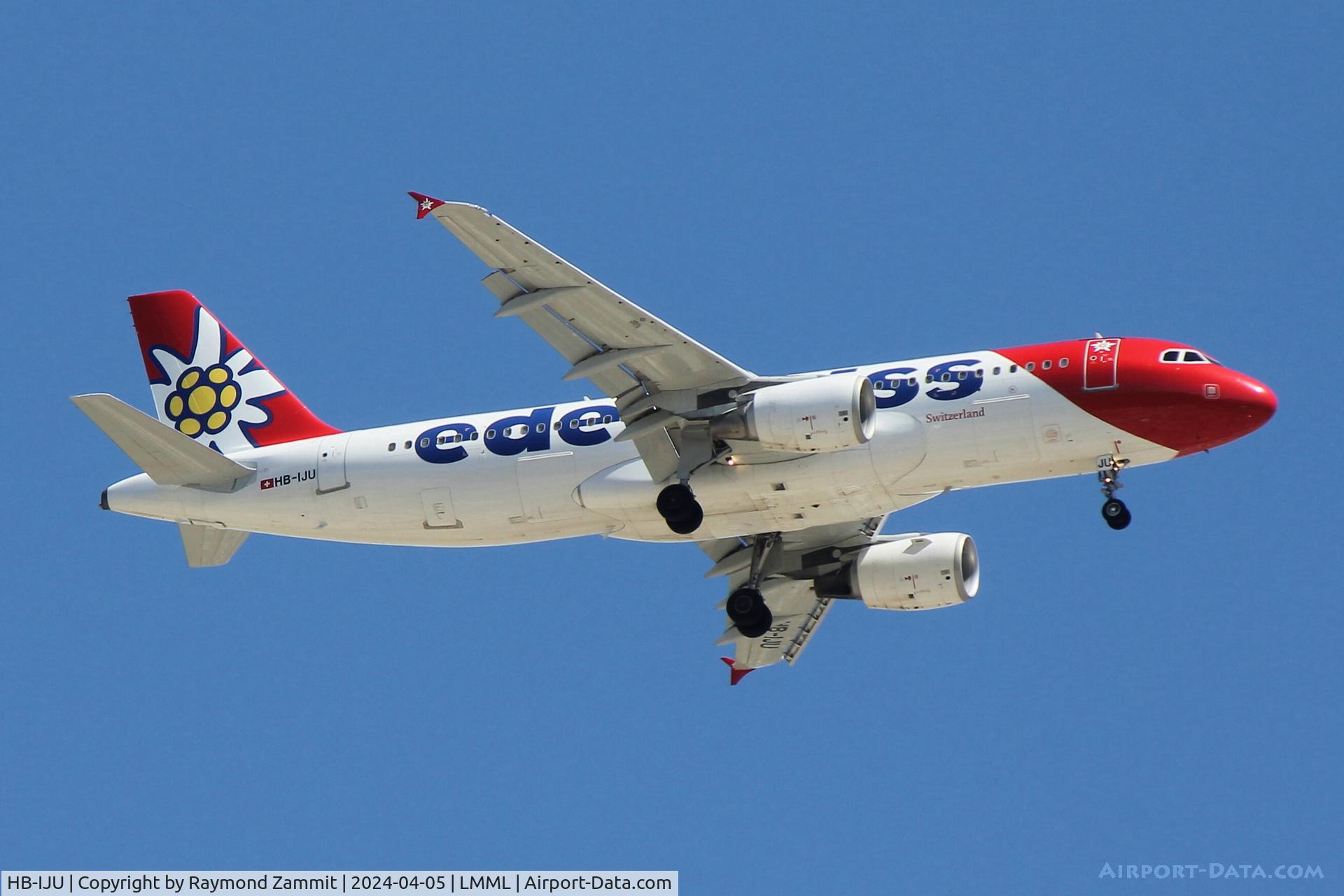 HB-IJU, 2003 Airbus A320-214 C/N 1951, A320 HB-IJU Edelweiss