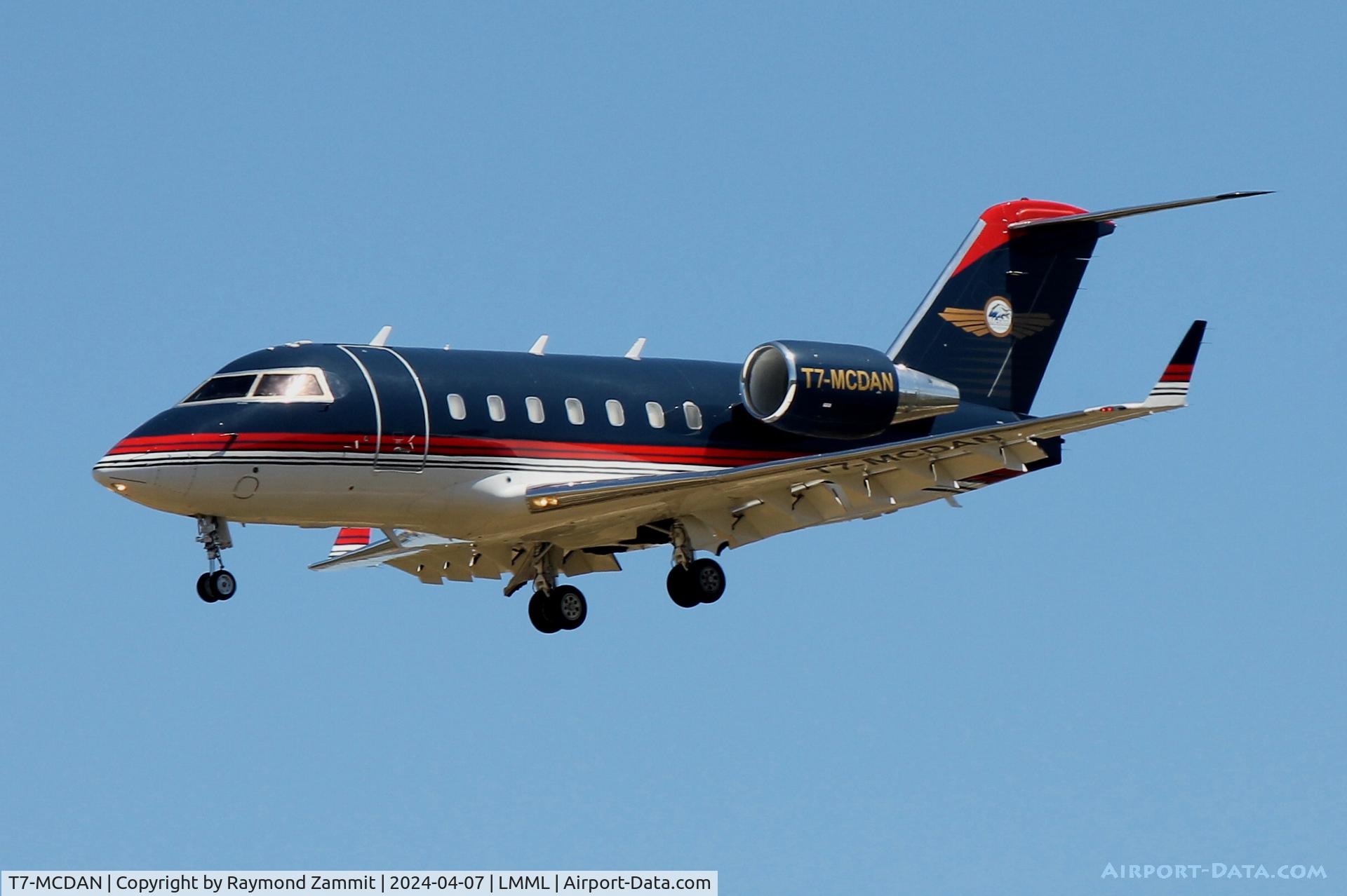 T7-MCDAN, 1996 Bombardier Challenger 604 C/N 5319, Bombardier Challenger 604 T7-MCDAN McDan Aviation