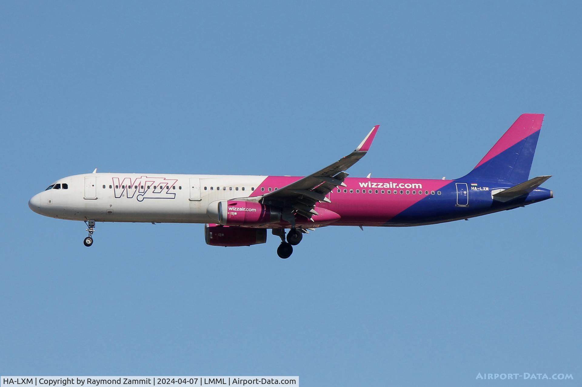 HA-LXM, 2017 Airbus A321-231 C/N 7528, A321 HA-LXM Wizzair