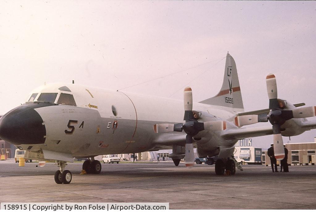 158915, 1973 Lockheed P-3C Orion C/N 5587, VP 16 1973 NAS JAX  PPC LCDR R L Folse.  Deployment Sig , Icland,Crete