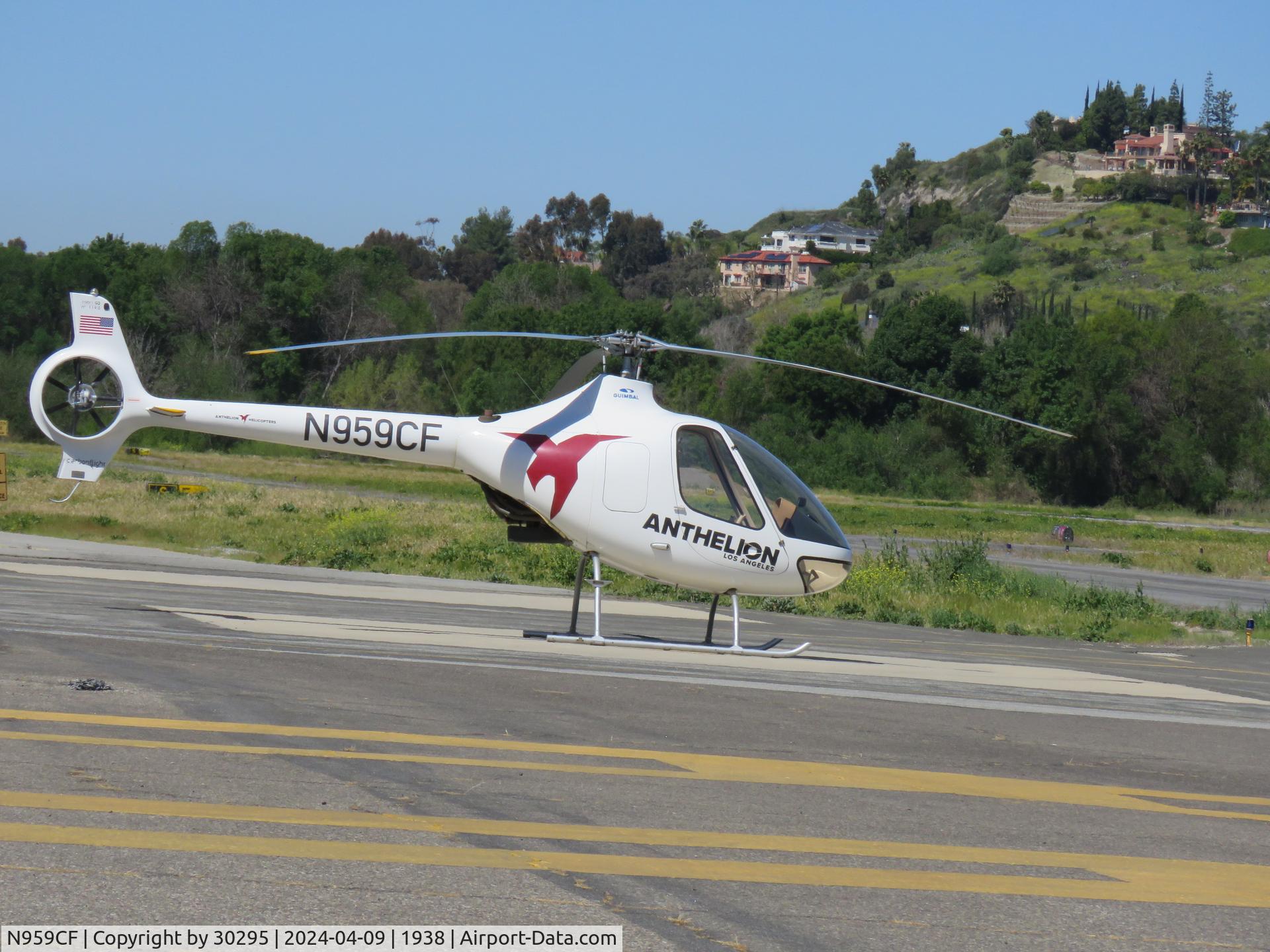 N959CF, 2017 Guimbal Cabri G2 C/N 1190, Parked