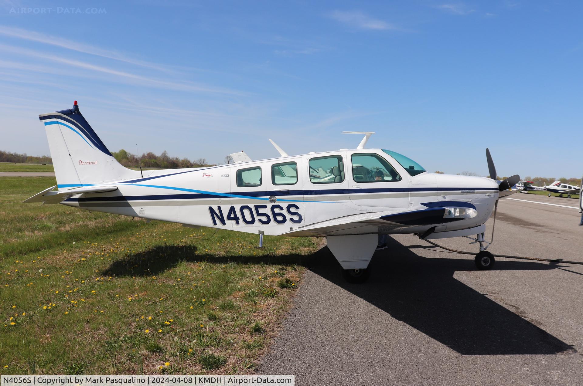 N4056S, 1974 Beech A36 Bonanza 36 C/N E-617, Beech A36
