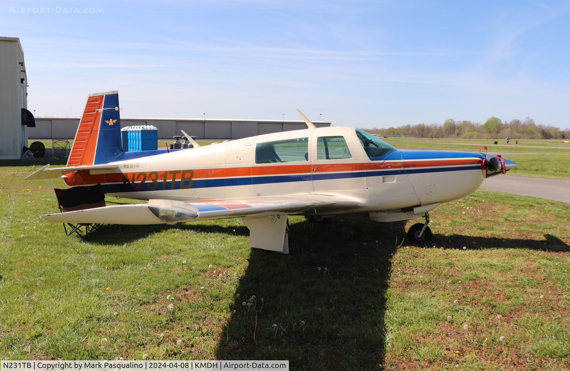 N231TB, 1979 Mooney M20K C/N 25-0235, Mooney M20K
