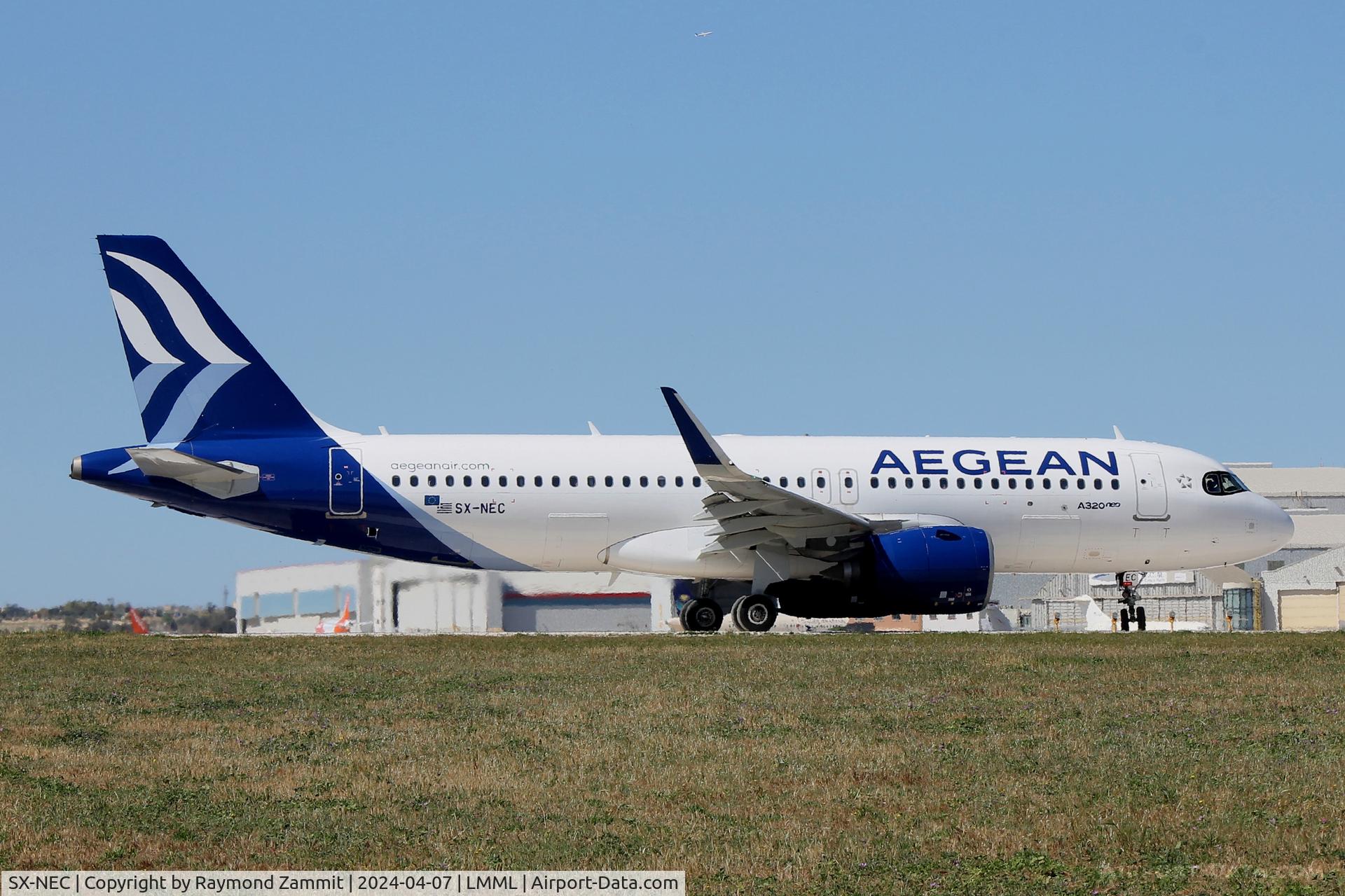 SX-NEC, 2020 Airbus A320-271N C/N 9583, A320Neo SX-NEC Aegean Airlines