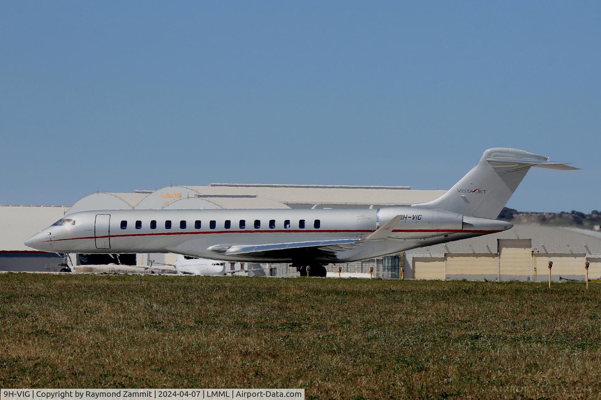 9H-VIG, 2021 Bombardier BD-700-2A12 Global 7500 C/N 70086, Bombardier BD-700 Global 7500 9H-VIG Vistajet