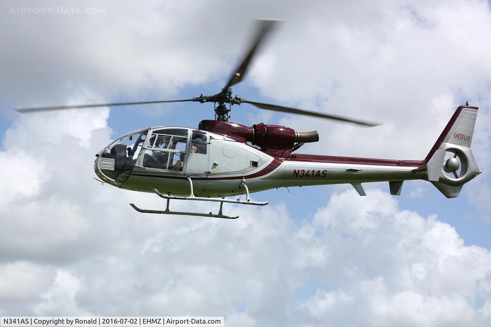 N341AS, 1972 Aérospatiale SA-341G Gazelle C/N 1042, at ehmz