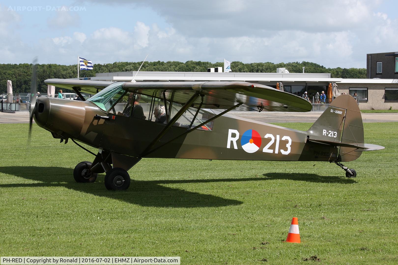 PH-RED, 1950 Piper L-21A Super Cub (PA-18-125) C/N 18-568, at ehmz