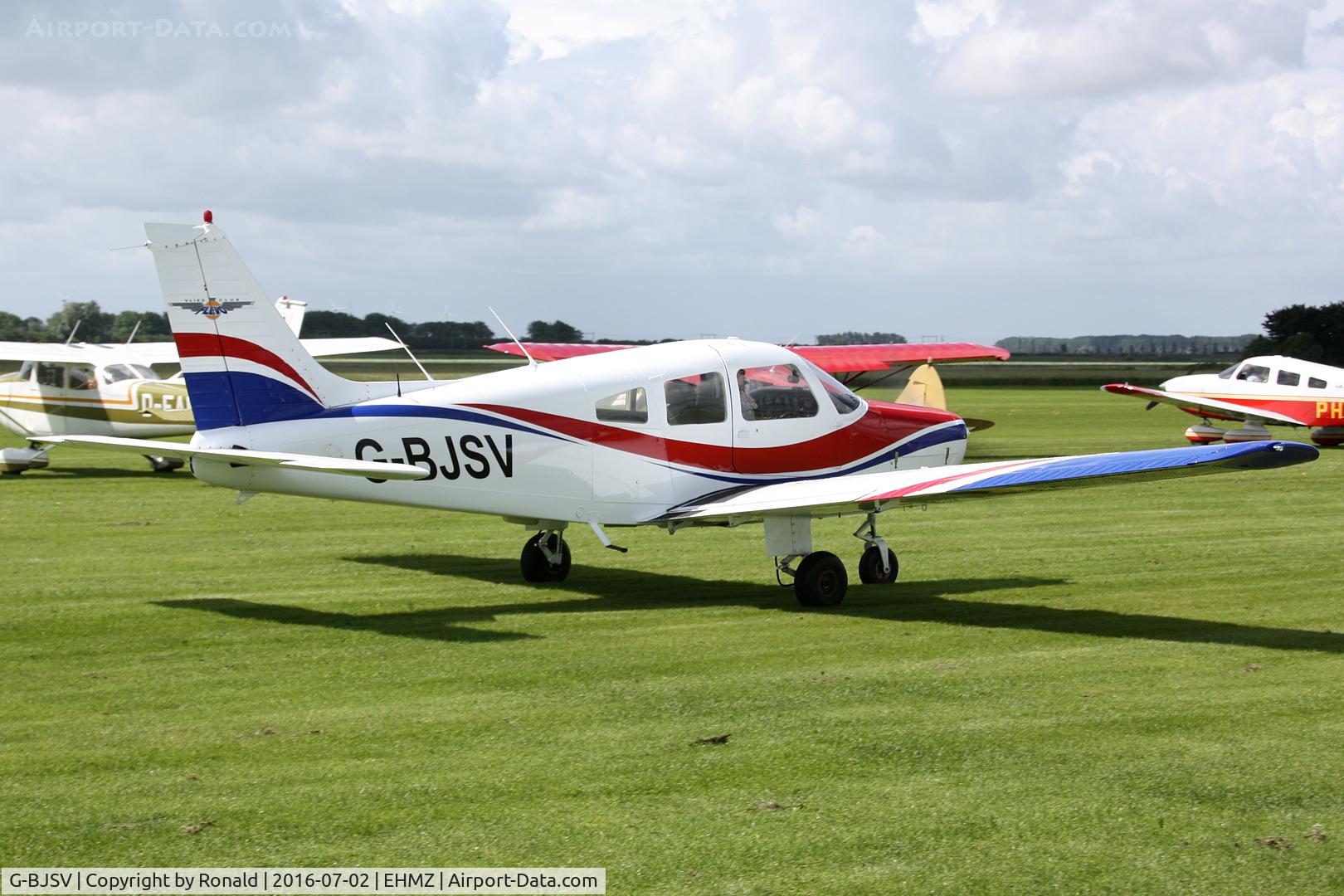 G-BJSV, 1980 Piper PA-28-161 Cherokee Warrior II C/N 28-8016229, at ehmz