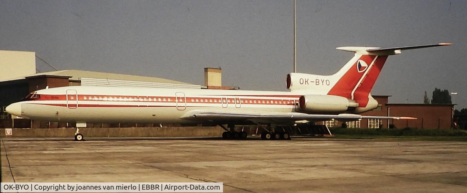 OK-BYO, 1989 Tupolev Tu-154M C/N 89A803, ex-slide