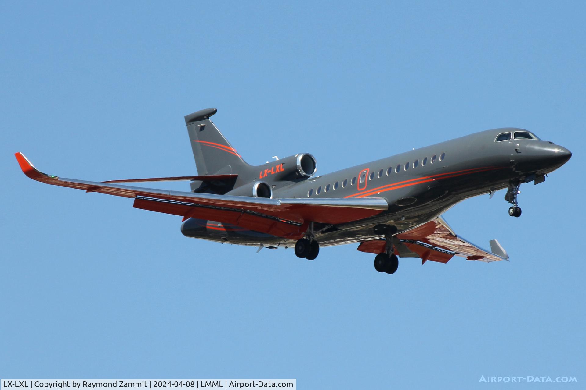 LX-LXL, Dassault Falcon 8X C/N 460, Dassault Falcon 8X LX-LXL Global Jet Luxembourg