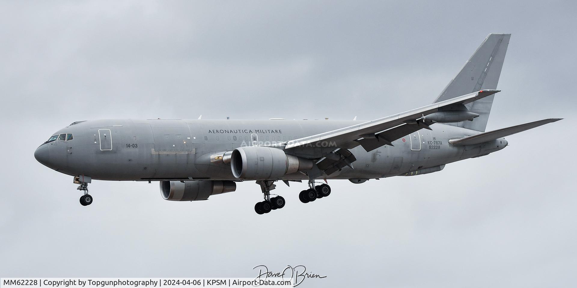 MM62228, 2006 Boeing KC-767A C/N 33688, IAM1423 dragged 3 Typhoons from Lajes for Red Flag AK
