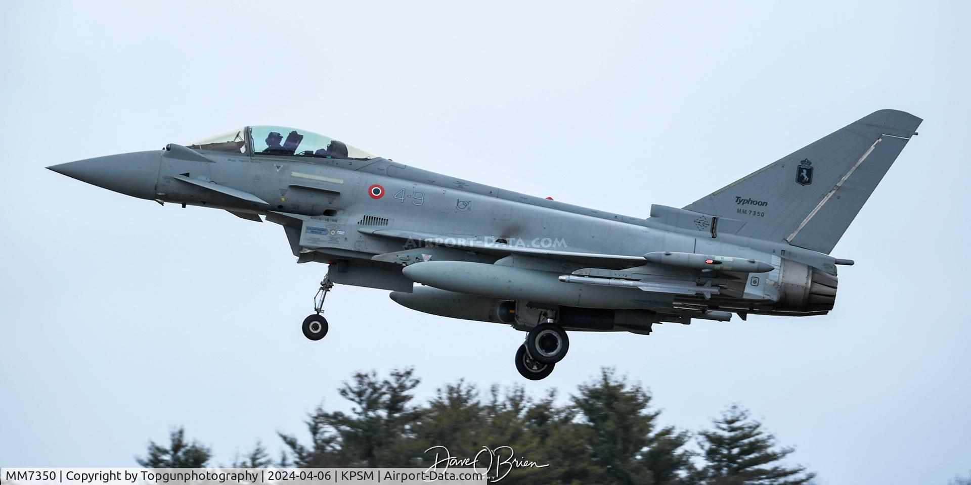 MM7350, Eurofighter F-2000A Typhoon C/N IS076, IAM3702 with 4-9 as its new code