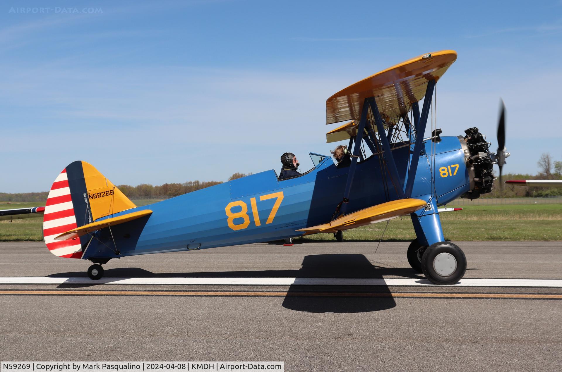 N59269, Boeing A75L3 C/N 75-3867, Stearman