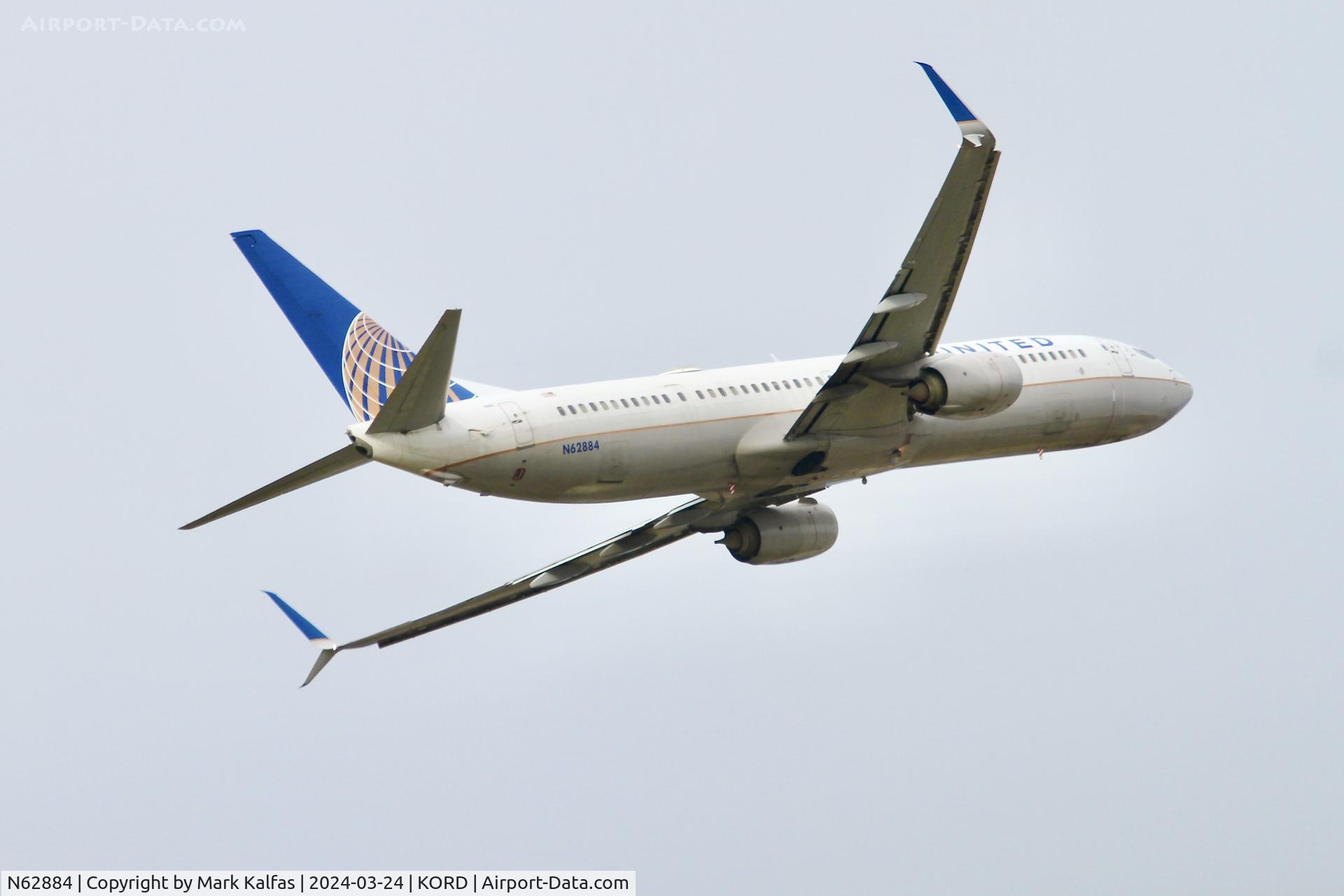 N62884, 2015 Boeing 737-924/ER C/N 42203, B739 United Airlines Boeing 737-900ER N62884 UAL2278 ORD-SEA
