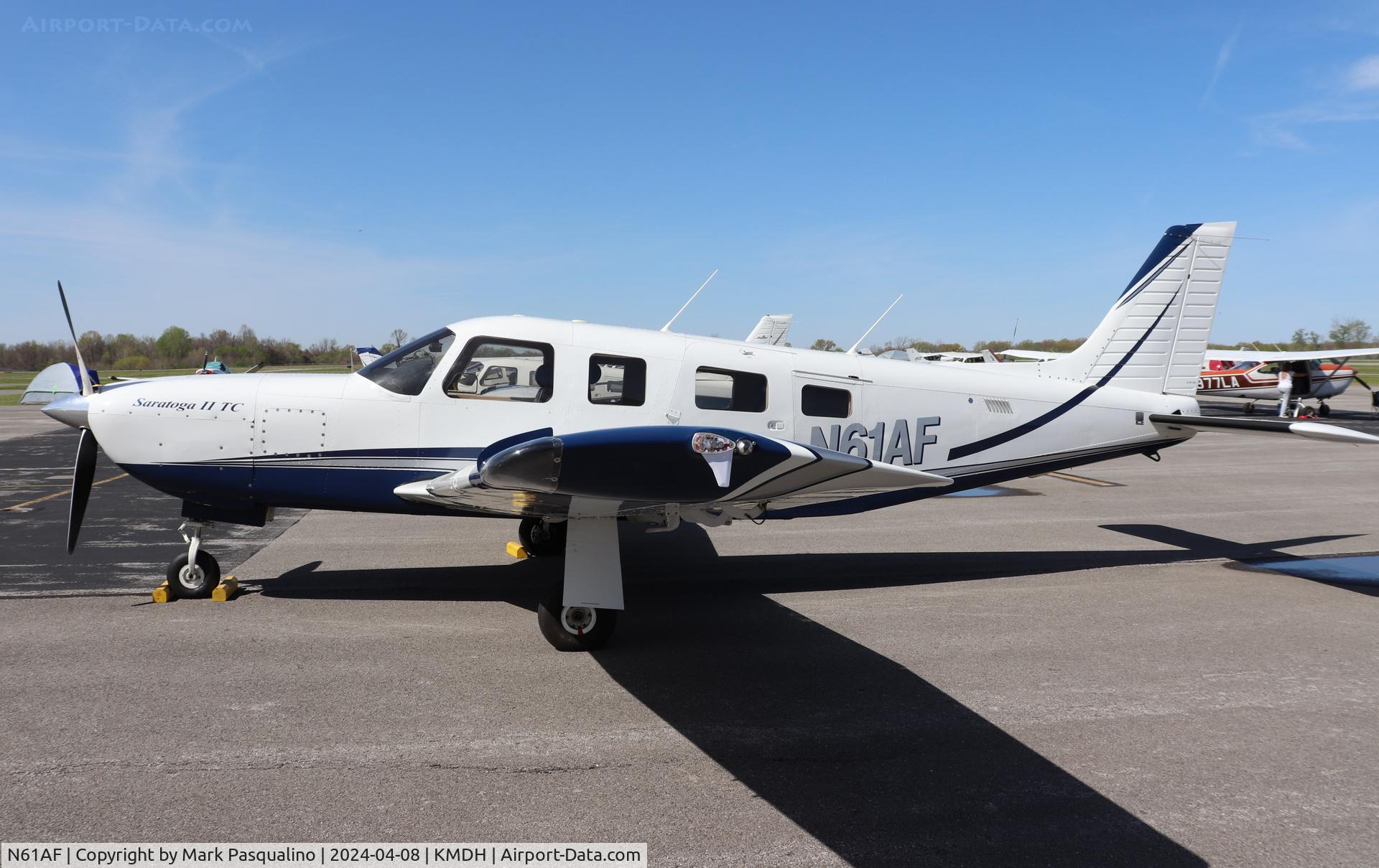 N61AF, 1998 Piper PA-32R-301T Turbo Saratoga C/N 3257033, Piper PA-32R-301T