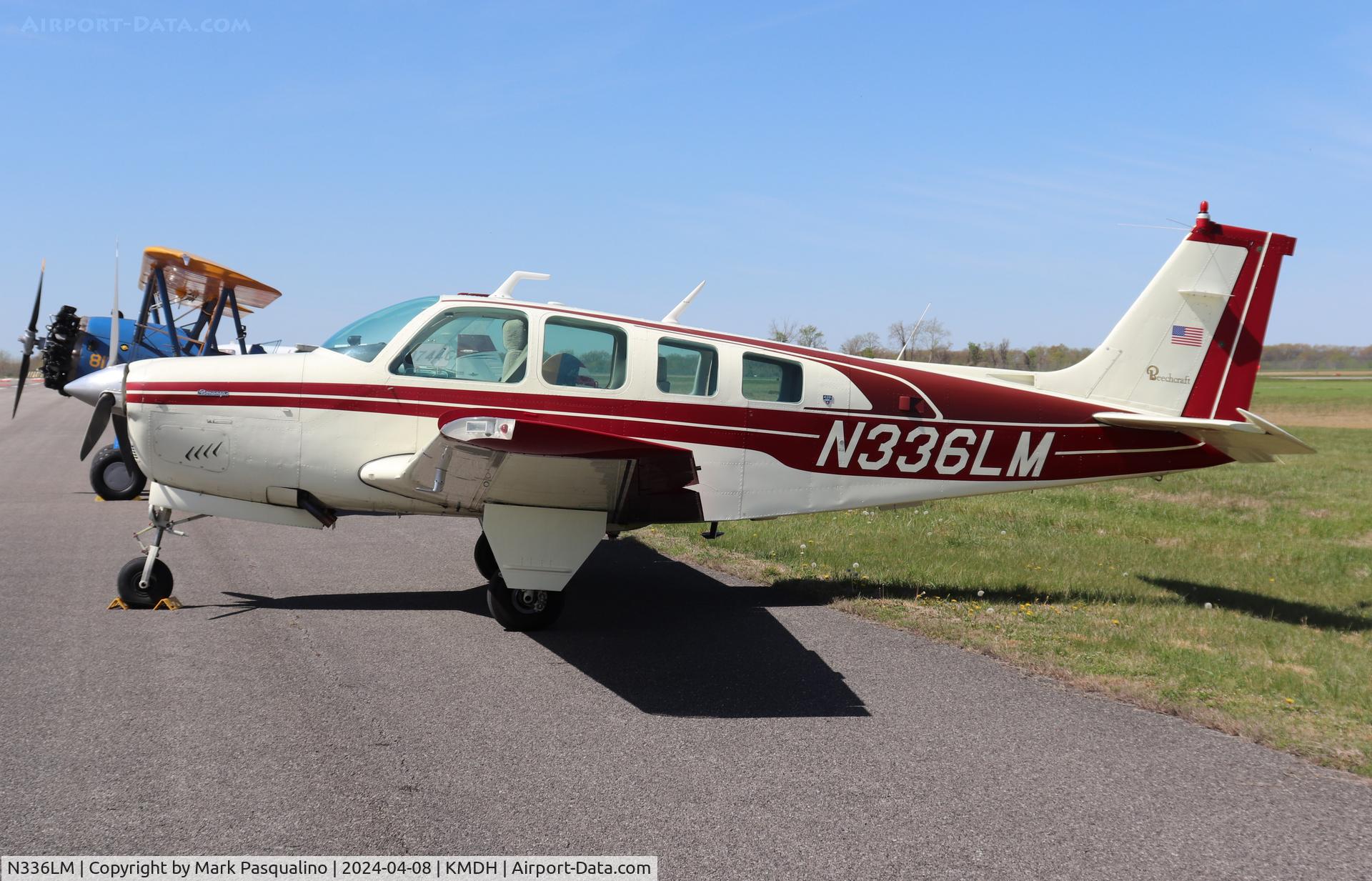 N336LM, 1979 Beech A36 Bonanza 36 C/N E-1587, Beech A36