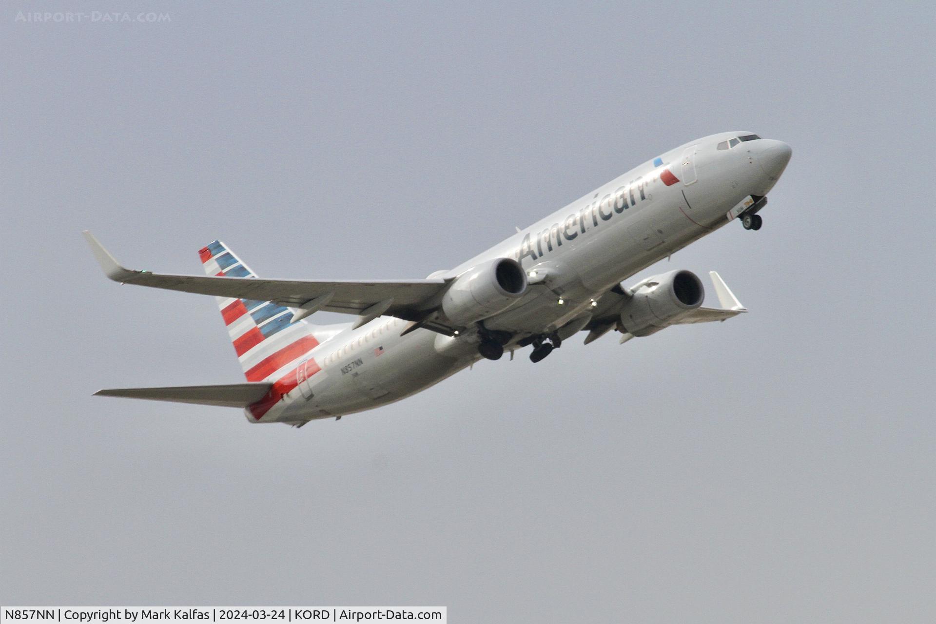 N857NN, 2010 Boeing 737-823 C/N 30907, B738 American Airlines Boeing 737-823 N857NN AAL1150 ORD-MCI